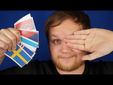 ASMR | Guess the flag with your eyes closed 🙈
