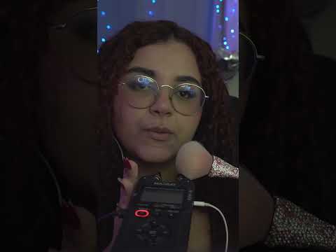 ASMR pincel na tela e tapping no tascam