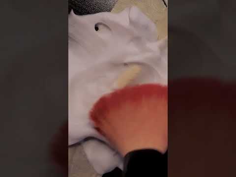 ASMR espuma no microfone, versão completa no canal #asmr