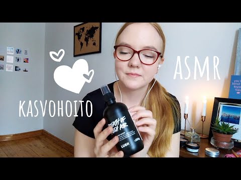 ASMR SUOMI ✶ Kasvohoito ROLEPLAY ✶