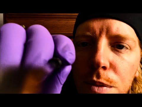 ASMR Eye Exam - You Have something In Your Eye