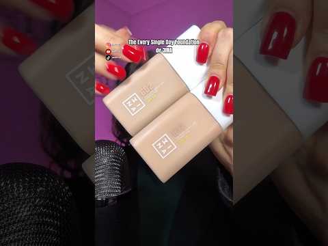 Probando BASE CON SPF😱 #asmr #maquillaje