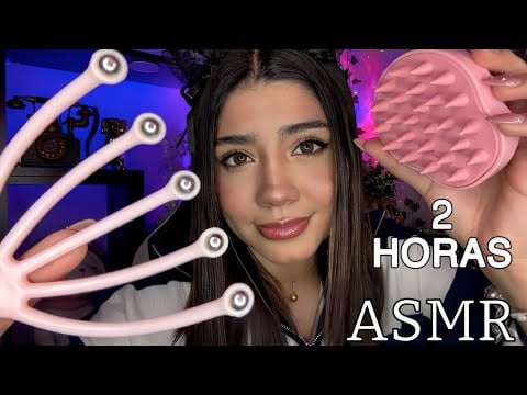 ASMR ESPAÑOL / PARA DORMIR en 3 MINUTOS + ATENCIÓN PERSONAL DE 2 HORAS (1000% relajante)