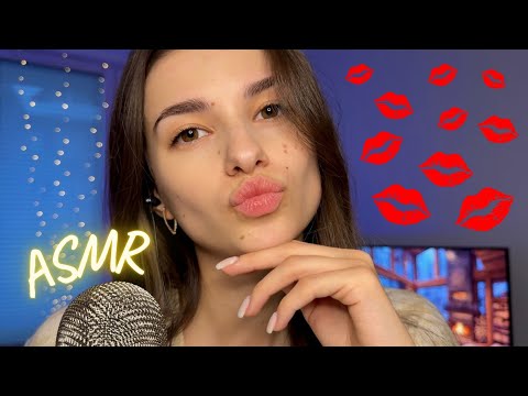 ASMR - Soft kisses💋😘 & Mouth sounds, so sensitivity👄