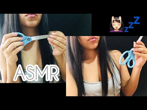 ASMR CORTO TUS MALOS PENSAMIENTOS ✂️♥️ MOUTH SOUNDS 🤤🔥