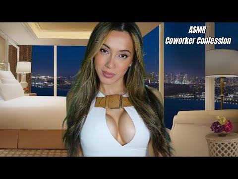 ASMR Coworkers Stuck Sharing Hotel Room | soft spoken