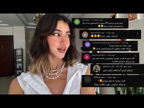 ASMR/ سوال های شما😎🤍