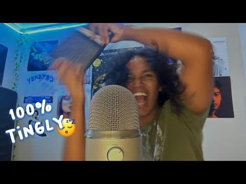 ASMR Fast and Aggressive Mouth Sounds at 100% sensitivity 🎨