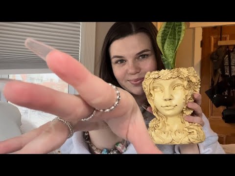 tapping on my plants ASMR