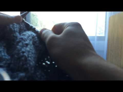 ASMR knitting and talking about self-love