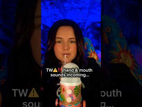 Mouth sounds ASMR! Lipgloss, personal attention, & hand sounds! Satisfying sleep sounds! #asmr