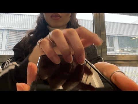 ASMR in the library during 2 minutes