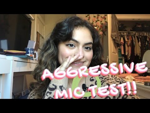 New Mic Test! (Fast and Aggressive + Random Mouth Sounds)