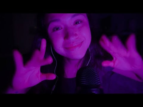ASMR Hand Triggers (Finger Flutters & Soft Whispers)