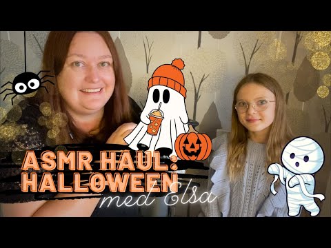 ASMR på svenska: Halloween haul