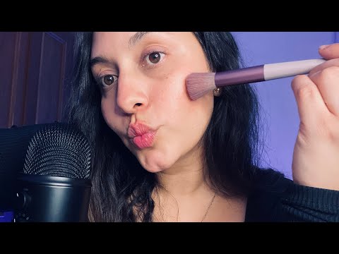 ASMR VISUAL✨ TÚ MEJOR AMIGA TE MAQUILLA PARA LA FIESTA 💄♥️✨