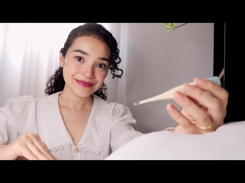 ASMR Épico: Enfermeira particular cuida de você doente