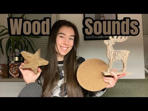 ASMR WOOD SOUNDS 🪵 (tapping, scratching, anticipating & more) 