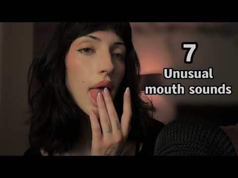 7 Unusual mouth sounds ⋆୨୧˚ ASMR (no talking)