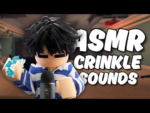 Roblox ASMR with tingly crinkles