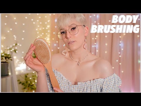 ASMR Dry Body Brushing with Face Attention Roleplay (jp/eng) 😴