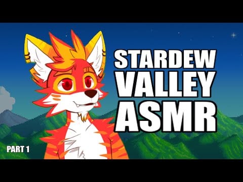 [Furry ASMR] Playing Stardew Valley in ASMR (whispered) [with furry mods] 🎮 Part 1