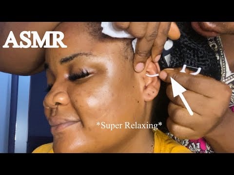 ASMR✨DENTAL FLOSSING YOUR DIRTY EARS