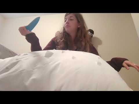 Punctured/Shredding Pillow ASMR Request