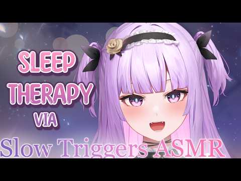 【ASMR】 Slow Assorted Triggers So You Can Sleep