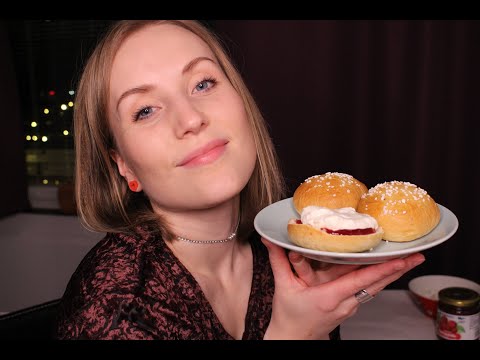 ASMR Suomi Laskiaispullaa Polkkiksen kanssa