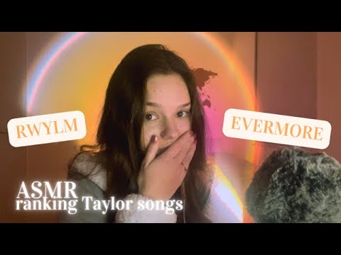 ASMR I tried ranking every Taylor Swift song..