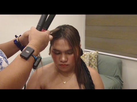 Makeup & Hair | ASMR | Hairstyle Tutorial’s, hairstyling,  adjustments, Hair Fixing Finishing Touch 
