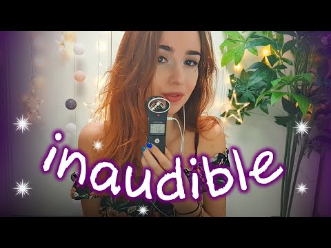 ASMR 100% INAUDIBLE 😴 Bonne nuit ♥