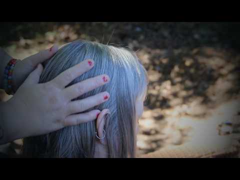 Outdoor ASMR Head Massage With Hair Play  [Real Person]