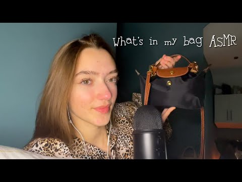 What’s in my bag ASMR show and tell