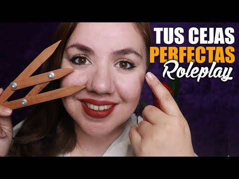 ASMR Español Te Hago las Cejas PERFECTAS con Microshading / Murmullo Latino