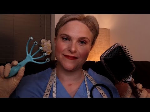 An Unpredictable Full ASMR Medical Exam: Using The WRONG Props