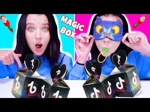 ASMR Most Popular Tik Tok Box Challenges