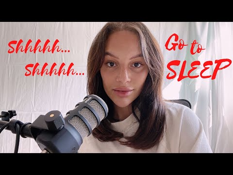 ASMR - repeating SHHH... GO TO SLEEP