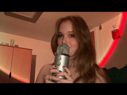 asmr whispering random facts (gum chewing)