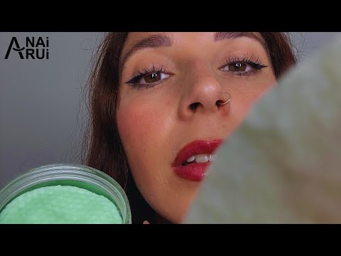 ASMR 🧼 Nighttime Skin Care with Anairui 🧼 Soft spoken and whispering 🧼 Roleplay 🧼 Accent