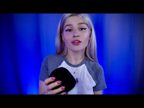 Scratching your brain 🤤 ASMR mic rubbing, deep breathing, windshield tapping for relaxation & sleep