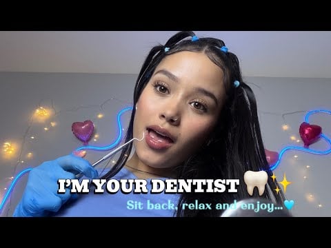 ASMR Dentist Roleplay 🦷 Soft Spoken Exam, Cleaning & Personal Attention