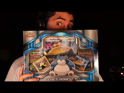 ASMR Pokemon coffret Ronflex