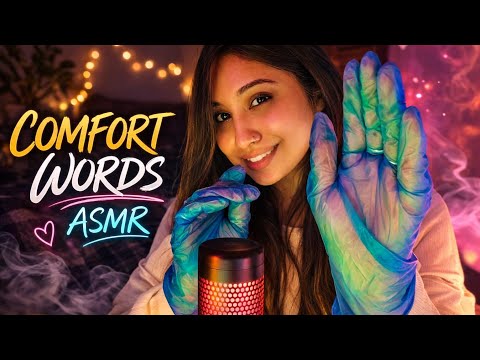 ASMR Comfort Words For Sleep 😴 You Are Safe Here |Glove Sounds | THE VJ ASMR