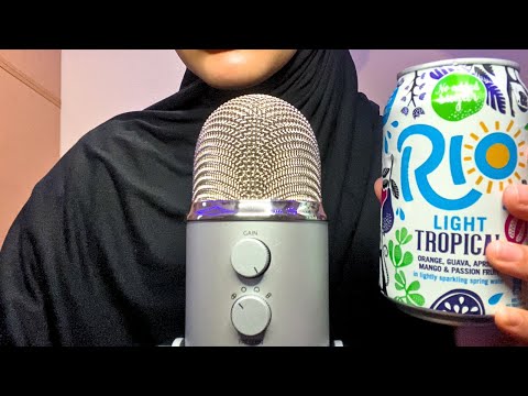 ASMR Can Tapping, Swallowing, Gulping, Gargling, Slurping 💦 | Layered Mouth Sounds