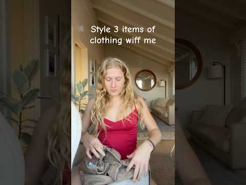 I love picking out outfits