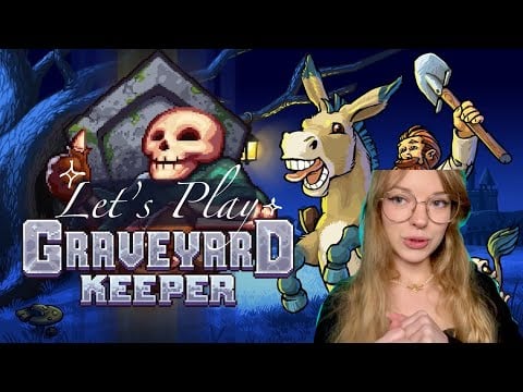 asmr ♡ relaxing graveryard keeper let's play