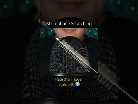 Microphone Scratching 🤍 (ASMR)