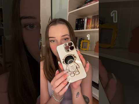 Which phone case is your favourite?? #asmr #asmrtingles #shortsvideo